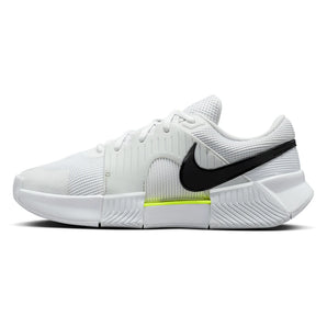 Women's Zoom GP Challenge 1.5 Tennis Shoes White and Black-Footwear-Nike-IQ5176-100-1-Tennis Express