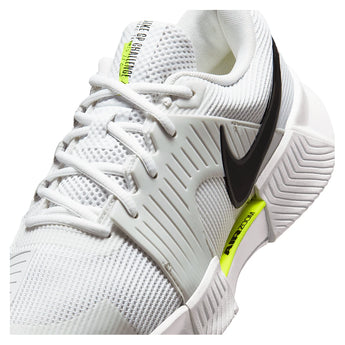 Women's Zoom GP Challenge 1.5 Tennis Shoes White and Black-Footwear-Nike-IQ5176-100-6-Tennis Express