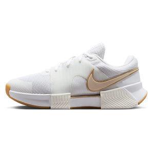 Women's Zoom GP Challenge 1.5 Tennis Shoes White and Lt Orewood Brown,Footwear,Nike,,,Tennis Express,IQ5176-101F26-1