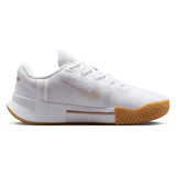 Women's Zoom GP Challenge 1.5 Tennis Shoes White and Lt Orewood Brown,Footwear,Nike,,,Tennis Express,IQ5176-101F26-2