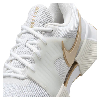 Women's Zoom GP Challenge 1.5 Tennis Shoes White and Lt Orewood Brown,Footwear,Nike,,,Tennis Express,IQ5176-101F26-6