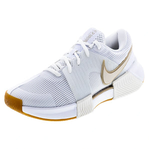 Women's Zoom GP Challenge 1.5 Tennis Shoes White and Lt Orewood Brown,Footwear,Nike,White/Lt Orewood Brown,5,Tennis Express,IQ5176-101F26copy