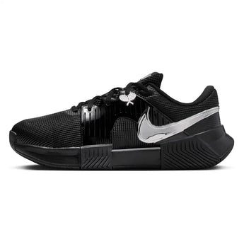 Women's Naomi Osaka New York Zoom GP Challenge 1.5 Premium Tennis Shoes Black and Metallic Silver,Footwear,Nike,,,Tennis Express,IQ6077-001F26-1
