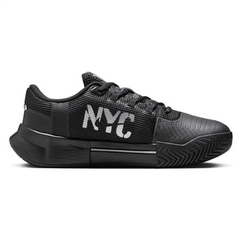 Women's Naomi Osaka New York Zoom GP Challenge 1.5 Premium Tennis Shoes Black and Metallic Silver,Footwear,Nike,,,Tennis Express,IQ6077-001F26-2