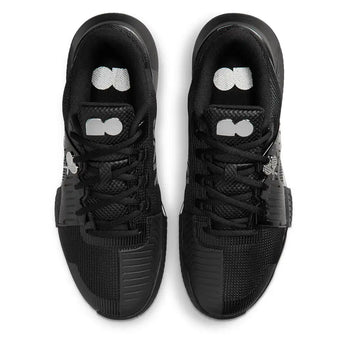 Women's Naomi Osaka New York Zoom GP Challenge 1.5 Premium Tennis Shoes Black and Metallic Silver,Footwear,Nike,,,Tennis Express,IQ6077-001F26-3