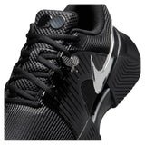 Women's Naomi Osaka New York Zoom GP Challenge 1.5 Premium Tennis Shoes Black and Metallic Silver,Footwear,Nike,,,Tennis Express,IQ6077-001F26-6
