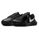 Women's Naomi Osaka New York Zoom GP Challenge 1.5 Premium Tennis Shoes Black and Metallic Silver,Footwear,Nike,,,Tennis Express,IQ6077-001F26-y