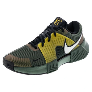 Men's New York Zoom GP Challenge 1.5 Premium Tennis Shoes Camo Green and Pure Platinum,Footwear,Nike,Camo Green/Pure Platinum,6,Tennis Express,IQ6311-300F26copy