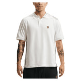 Men's Club Rules Sports Polo,Apparel,Nike,133 Sail/Obsidian,XS,Tennis Express,IQ8447-133