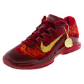 Women's Qinwen Zheng Zoom Vapor 12 Tennis Shoes University Red and Metallic Gold