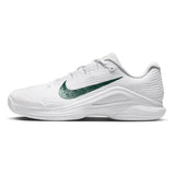 Women's London Vapor 12 Premium Tennis Shoes White and Gorge Green,Footwear,Nike,,,Tennis Express,IR0651-100-1