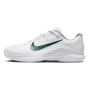 Women's London Vapor 12 Premium Tennis Shoes White and Gorge Green,Footwear,Nike,,,Tennis Express,IR0651-100-1