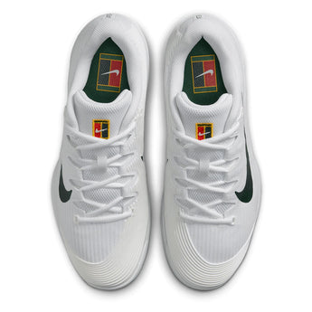 Women's London Vapor 12 Premium Tennis Shoes White and Gorge Green,Footwear,Nike,,,Tennis Express,IR0651-100-3