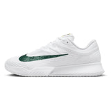 Women's London Vapor Pro 3 Premium Tennis Shoes White and Gorge Green,Footwear,Nike,,,Tennis Express,IR3542-100-1