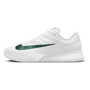 Women's London Vapor Pro 3 Premium Tennis Shoes White and Gorge Green,Footwear,Nike,,,Tennis Express,IR3542-100-1