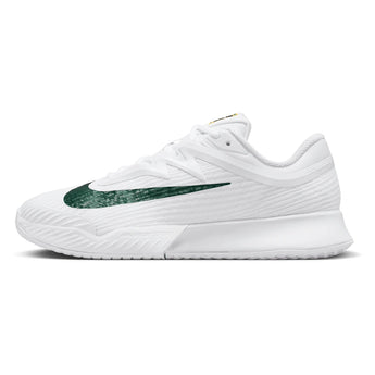 Women's London Vapor Pro 3 Premium Tennis Shoes White and Gorge Green,Footwear,Nike,,,Tennis Express,IR3542-100-1