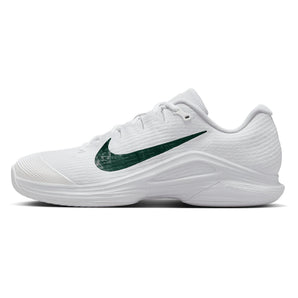Men's London Vapor 12 Premium Tennis Shoes White and Gorge Green,Footwear,Nike,,,Tennis Express,IR3980-100-1