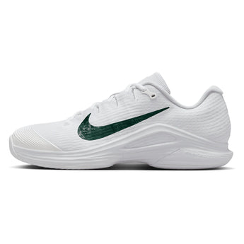 Men's London Vapor 12 Premium Tennis Shoes White and Gorge Green,Footwear,Nike,,,Tennis Express,IR3980-100-1