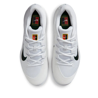 Men's London Vapor 12 Premium Tennis Shoes White and Gorge Green,Footwear,Nike,,,Tennis Express,IR3980-100-3