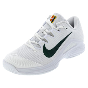 Men's London Vapor 12 Premium Tennis Shoes White and Gorge Green,Footwear,Nike,White/Gorge Green,6,Tennis Express,IR3980-100copy