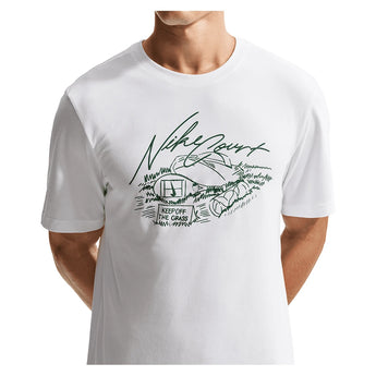Men's London Court Dri-FIT Standard Tennis Tee,Apparel,Nike,,,Tennis Express,IR4937-100-1