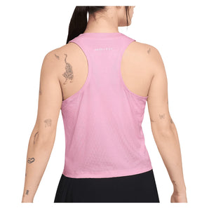 Women's Court Aero-FIT Advantage Tennis Tank Pink Rise and White,Apparel,Nike,,,Tennis Express,IR6054-621_1