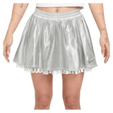 Women's Naomi Osaka New York Court Dri-FIT Slam Tennis Skort,Apparel,Nike,097 Grey Fog/Metallic Silver,XS,Tennis Express,IR8472-F26-097-3