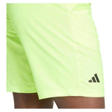 Mens Club 3 Stripe 7 Inch Tennis Short Lucid Lemon-Apparel-Adidas-IS8153-6-Tennis Express