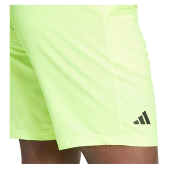 Mens Club 3 Stripe 7 Inch Tennis Short Lucid Lemon-Apparel-Adidas-IS8153-6-Tennis Express