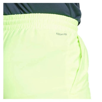 Mens Club 3 Stripe 7 Inch Tennis Short Lucid Lemon-Apparel-Adidas-IS8153-7-Tennis Express