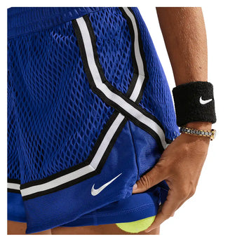 Women's New York Court Slam High-Rise Tennis Short,Apparel,Nike,,,Tennis Express,IU1281-F26-417-6