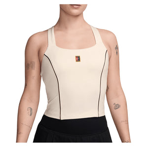 Women's Court Collection Dri-FIT Tennis Tank,Apparel,Nike,102 Chalk,XS,Tennis Express,IU1829-102