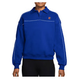 Women's Court Collection Long Sleeve Fleece Tennis Top Old Royal,Apparel,Nike,Old Royal,XS,Tennis Express,IU3253-417