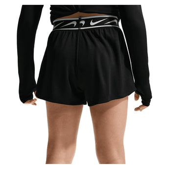 Girls' Dash Dri-FIT Mid-Rise Running Shorts Black and White,Apparel,Nike,,,Tennis Express,IV5475-010_2