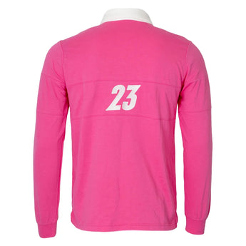 Men's Air Jordan Brooklyn Long-Sleeve Polo Shirt Pinksicle and Sail, Nike, Tennis Express, IV7354-667H26-3