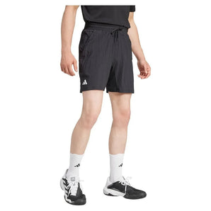 Mens Pro Ergo 7 Inch Tennis Short Black-Apparel-Adidas-IW6196_3-Tennis Express