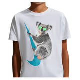 Juniors' Sportswear T-Shirt, Nike, 100 White, Tennis Express, IX5741-H26-100-WHITE-1