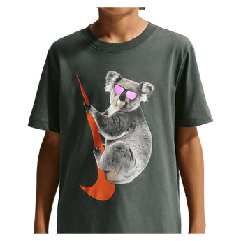 Juniors' Sportswear T-Shirt, Nike, 303 Camo Green, Tennis Express, IX5741-H26-303-CAMO-GREEN-1