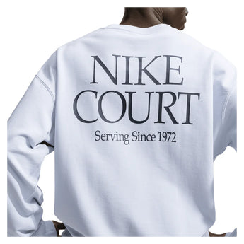 Men's Court Collection French Terry Long Sleeve Tennis Crew, Nike, Tennis Express, IX8517-H26-6