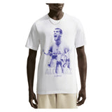 Men's Carlos Alcaraz Court Dri-FIT Graphic Tennis T-Shirt, Nike, 100 White, Tennis Express, IZ2727-H26-100-WHITE-1