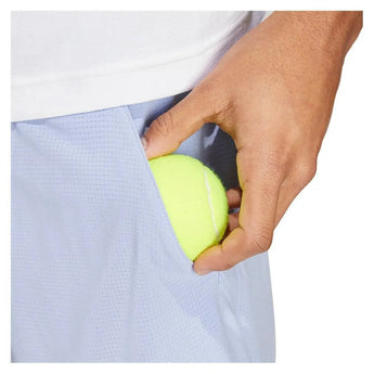 Mens 7 Inch Ergo Tennis Short Blue Spark-Apparel-Adidas-IZ3227-7-Tennis Express