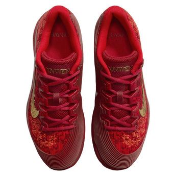Women's Qinwen Zheng CLAY Court Zoom Vapor 12 Tennis Shoes University Red and Metallic Gold, Nike, Tennis Express, IZ9322-600H26-3