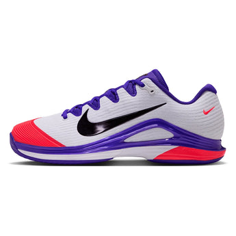 Men's Carlos Alcaraz New York Zoom Vapor 12 Premium Tennis Shoes White and Burgundy Ash,Footwear,Nike,,,Tennis Express,JA1447-100F26-1