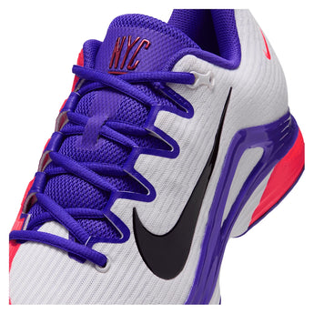 Men's Carlos Alcaraz New York Zoom Vapor 12 Premium Tennis Shoes White and Burgundy Ash,Footwear,Nike,,,Tennis Express,JA1447-100F26-6