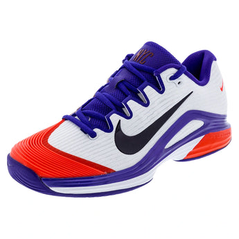 Men's Carlos Alcaraz New York Zoom Vapor 12 Premium Tennis Shoes White and Burgundy Ash,Footwear,Nike,White/Burgundy Ash,6,Tennis Express,JA1447-100F26copy