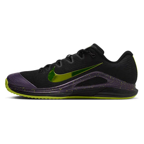 Men's CLAY Court Zoom Vapor 12 Tennis Shoes Black and Lemon Venom,Footwear,Nike,,,Tennis Express,JA6917-001H26-1
