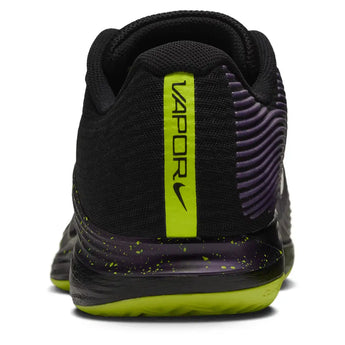 Men's CLAY Court Zoom Vapor 12 Tennis Shoes Black and Lemon Venom,Footwear,Nike,,,Tennis Express,JA6917-001H26-4