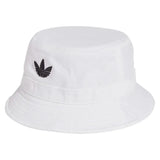 Juniors' Adicolor Trefoil Bucket Hat White-Apparel-Adidas-JC6044_1_d42ac6f6-27a2-4211-ac1d-c14ac46bd565-Tennis Express