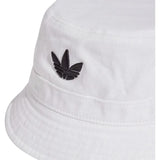 Juniors' Adicolor Trefoil Bucket Hat White-Apparel-Adidas-JC6044_2_265fe780-4efd-4b23-aec2-e9b50fa6f59e-Tennis Express