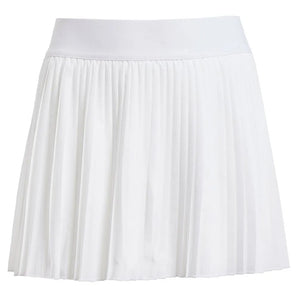 Girls' Club Pleated Tennis Skort White-Apparel-Adidas-JC6727_1-Tennis Express